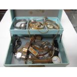 Assorted Wristwatches, contained in a jewellery box.