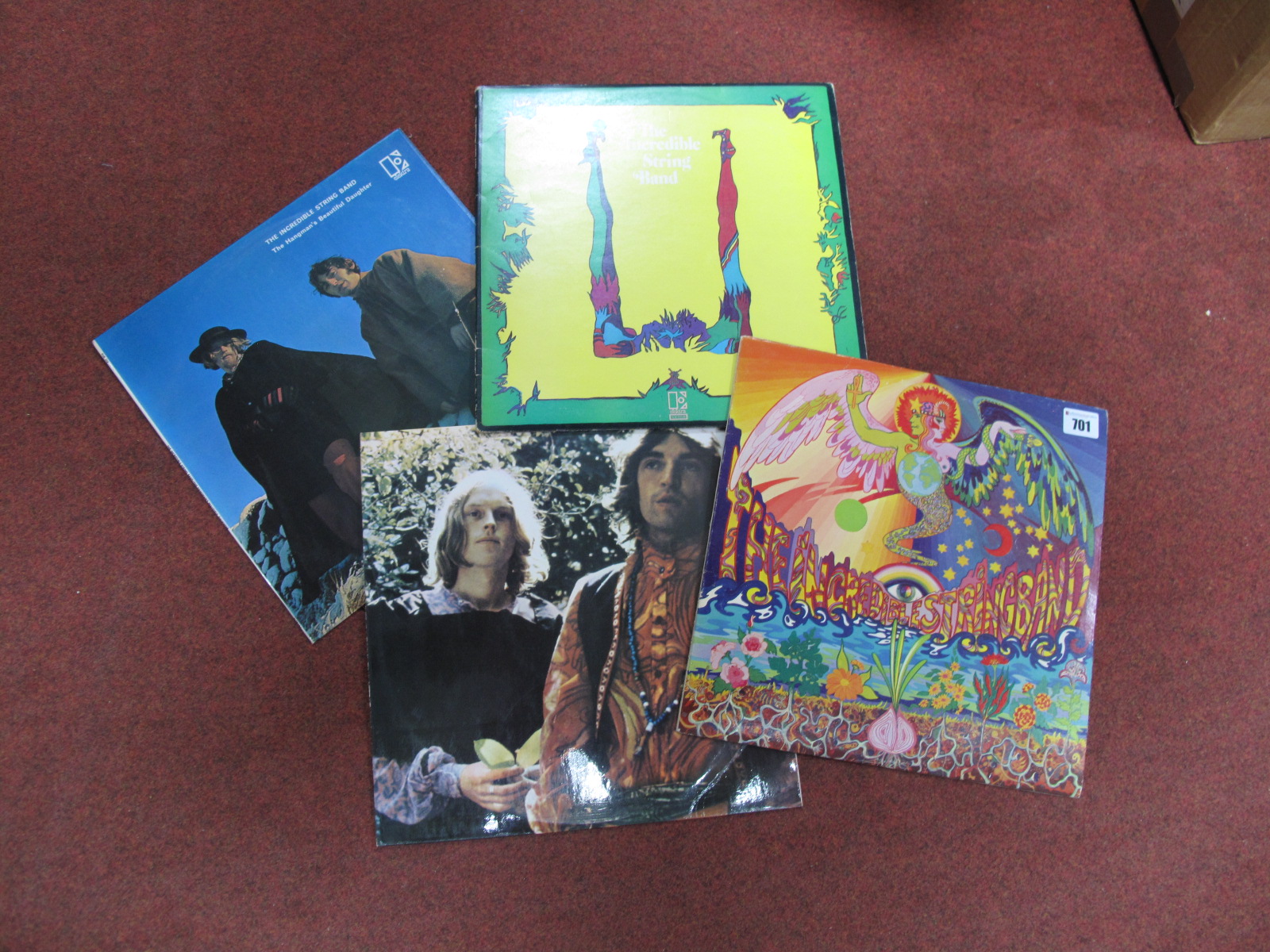 Incredible String Band - four L.P's to include 'The 5000 Spirits or the Layers of The Onion' (