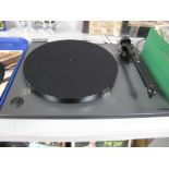 A Rega RP78 Turntable, fitted with an RB202 tonearm (appears unused), with original box,