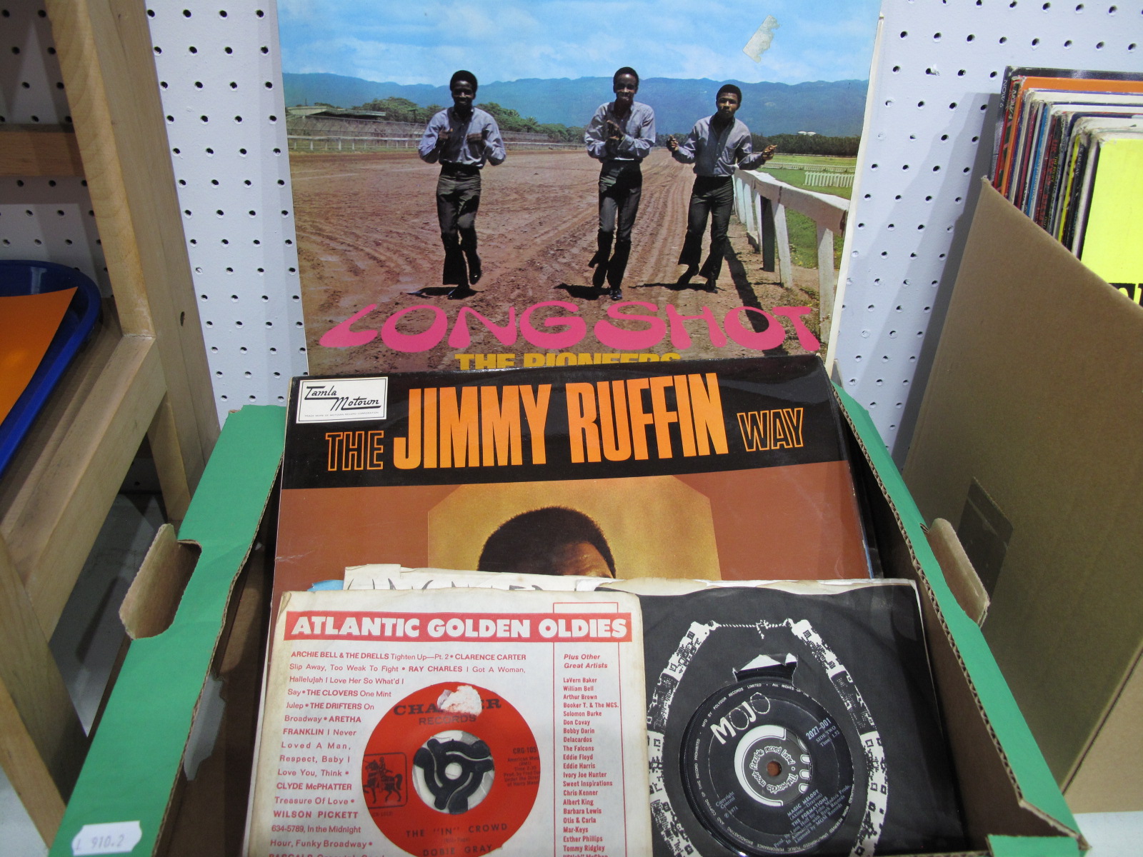 Pioneers 'Long Shot' LP (Trojan TBL103A); 'The Jimmy Ruffin Way' LP (Tamla), Dobie Gray 'The In'