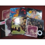 Jimi Hendrix Interest - A nice collection of eight albums to include 'Electric Ladyland' (