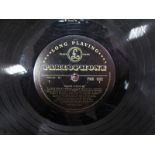 The Beatles: Please Please Me LP, the rare black/gold Parlophone label, mono PMC 1202, Parlophone