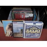 Rock Interest: A Collection of LP's to include Sammy Hagar, Rush, Blackjack, Blackfoot, Rockets,