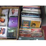 A Mixed lot of LP's CD's and 45's to include Elvis, Chuck Berry, Hollies, Nat King Cole, Count Basie