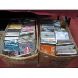 Over 100 CD's - Many dance, rap, rave, etc, noted:- Two Boxes