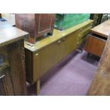 A Schreiber Teak Effect Sideboard, 174cm wide.