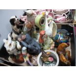 Pottery and Resin Figures:- One Box