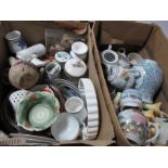Japanese Tea Ware, dinner ware, other ceramics:- Two Boxes