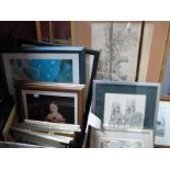 A Large Quantity of Prints, mirror.