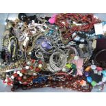 A Mixed Lot of Assorted Costume Jewellery:- One Box