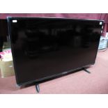 A Panasonic Flatscreen TV, TX-40ES400B and remote.