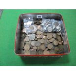 A Quantity of G.B. Pennies and Half Pennies, Queen Victoria - Queen Elizabeth II, 1950 one penny