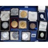 A Collection of Medallions "The Surrey County Federation Bakery & Confectionery Exhibition" all to