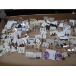 A Large Collection of Assorted Costume Earrings:- One Tray