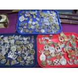 Large Collection (Over 200) Military Cap Badges, many restrikes including Kings and Queens crowns,