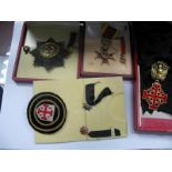 A Collection of Papal Civil Awards, including a Medal of The Order of St. Gregory, cased and a suite