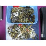 A Large Box of Cap Badges, buttons and shoulder titles, majority restrikes mainly XX Century.