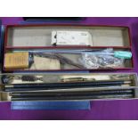 A Boxed Shotgun Cleaning Kit by Milbro; plus another, boxed.