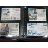 An Album of Sixty Plus Flown Covers, many signed, including commemorating the First Flight of The