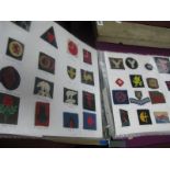 Large Quantity of Division and Formation Cloth Badges, presented in a file folder, XX Century mainly