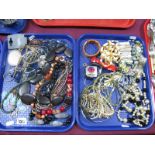 Assorted Costume Jewellery:- One Tray