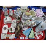 Shelley Crested China Model of Florence Nightingale, other crestedware, Wade yachts snowbaby pottery
