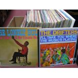LP's To Include Drifters, Abba, Elvis, Bee Gee's, SInatra, etc (over 70):- One Box