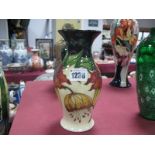 A Moorcroft Pottery Vase, decorated in the Anna Lily pattern, designed by Nicola Slaney, shape 226/