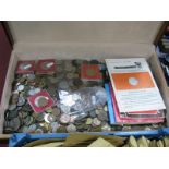 An Interesting Collection of G.B. and Overseas Base Metal Coins, including Victorian pennies, George