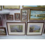 Two James D. Preston Limited Edition Prints, of country scenes, signed lower right; together with
