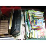 Children's Books, including Ladybird, Disney books, Ordnance Survey maps, etc:- Two Boxes