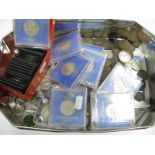 An Interesting Collection of Coins, including eight cased 1986 Commonwealth Games commemorative