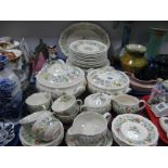 Doulton 'Stratford' D6196 Dinner Ware, of approximately forty-two pieces, including two tureens.
