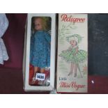 A Late 1950's Pedigree 'Little Miss Vogue' Fashion Doll, with spare clothing (in original box).