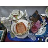 Royal Doulton 'Reflections: Summer's Darling' HN 3091 figurine, Nao geese group, Royal Albert 'Old