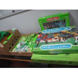 Subbuteo Continental World Cup, 60140 boxed editions, FA Cup x 2, European Cup, scoreboards, nets,