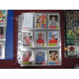 1969 A & B.C 1st & 2nd Series Football Cards, full sets total 119.
