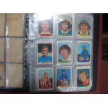 A & B. C 1970 Maroon Back Football Cards, late 50's autographs series, Buchan's Famous