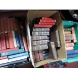 Books - J.B. Priestly, Thackeray, Dickens, H.G. Wells and many others:- Three Boxes