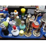 Perfume Bottles, Avon 'Field Flowers', 'Mixed Doubles', Candlestick cologne, many others:- One Tray