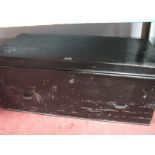 A Clark-Beatson Edinburgh Black Painted Trunk.