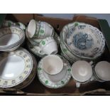 Royal Doulton 'Countess' Dinner Ware, of approximately fifty nine pieces, other by Churchill,