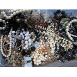 A Mixed Lot of Assorted Costume Jewellery:- One Box