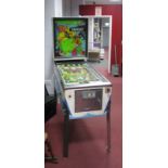 Pinball Machine - A 1969 Williams Electronics inc 'Miss-O' Pinball Machine, angular pictorial