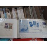 A Box of G.B. and Israel Covers, first day and commercially used, over 150 covers.