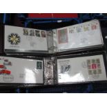 A Collection of One Hundred and Sixty G.B First Day Covers From 1982 to 19993, with booklet panes,