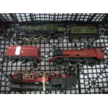 Three 'OO' Gauge Steam Locomotive's For Spares/Repair, Hornby Hogwarts Castle, Tri-ang Princess