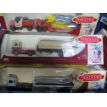 Eight Boxed Lledo Trackside "OO" Scale Diecast Model Commercial Vehicles, including #DG175006
