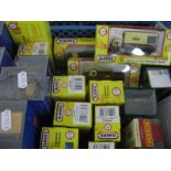 A Quantity of 1:76th Scale Diecast and Plastic Vehicles by Hornby, Base Toys, Pocketbond, Oxford