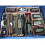 Quantity of Trix 'OO' Gauge Rolling Stock, Well Wagons, Open and Closed Wagons, some boxed,